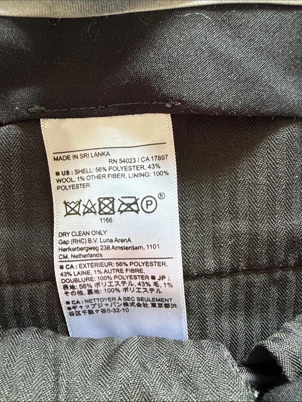 Banana Republic Tailored Fit Pants